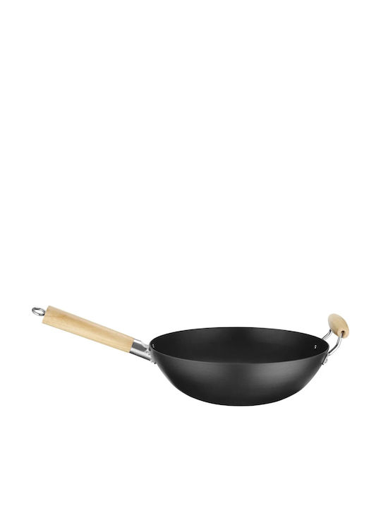 Hendi Wok din Oțel Carbon 32.4cm