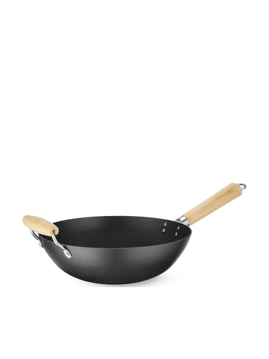Hendi Wok din Oțel Carbon 32.4cm