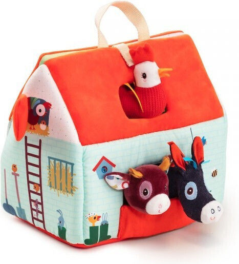Nattou Ball Ball and Handles made of Fabric with Sounds for 0++ Months