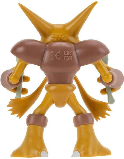 Jazwares Alakazam Pokemon Alakazam Deluxe for Ages 4+ 11cm (Miscellaneous Designs)