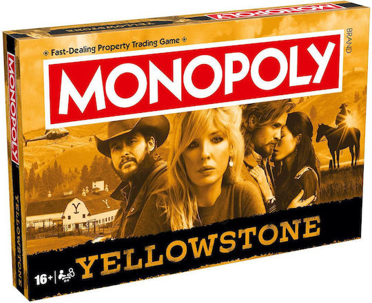 Επιτραπέζιο Παιχνίδι Monopoly: Yellowstone για 2-6 Παίκτες 16+ Ετών (EN) Winning Moves