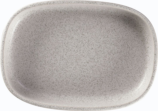 Rak Porcelain Teller Suppe Oval aus Porzellan Gray 26x26cm Rak Porcelain Teller Suppe Oval aus Porzellan Gray 26x26cm