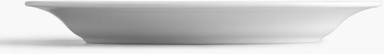 Ionia Plus Plate Shallow Oval made of Porcelain White 26cm