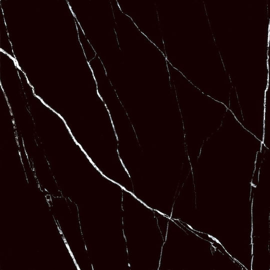 PPZ Πλακάκι Δαπέδου Εσωτερικού Χώρου Ματ 60x60cm Marquina