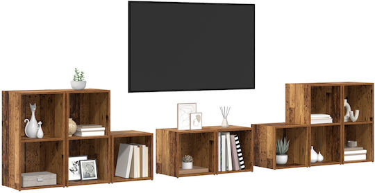 Животно помещение ТВ единица Old Wood Д37xШ35xВ72бр