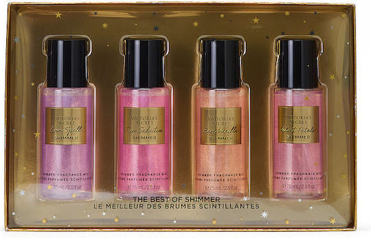 Victoria's Secret The Best Of Shimmer Set Îngrijire pentru Strălucire 4buc