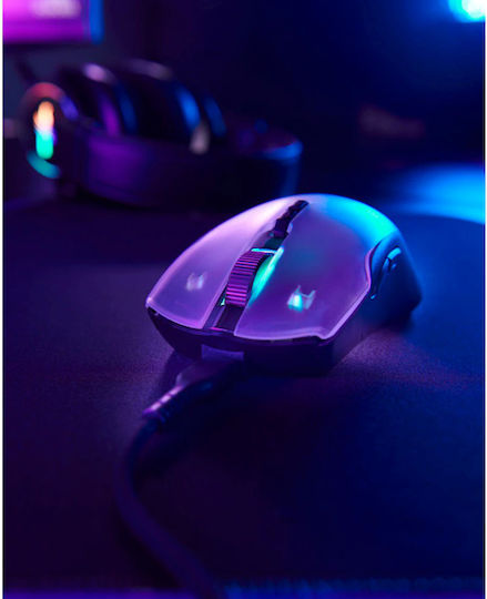 URage Reaper 515 RGB Gaming Ποντίκι 12000 DPI Ασημί