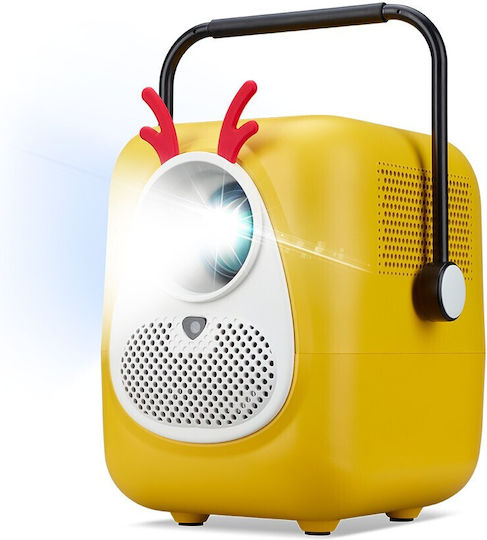 Aopen QF23s MR.JXC11.002 Mini Projector LCD Full HD Λάμπας LED με Wi-Fi και Ενσωματωμένα Ηχεία