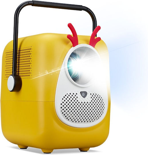 Aopen QF23s MR.JXC11.002 Mini Projector LCD Full HD Λάμπας LED με Wi-Fi και Ενσωματωμένα Ηχεία