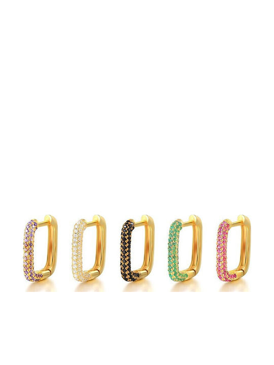 Atofio Kosmima Earrings made of Silver Gold Plated Atofio Kosmima Earrings made of Silver Gold Plated