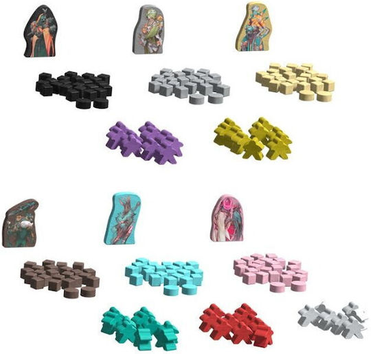 Board Game Relics of Humanity for 2-4 Players 12+ Years Old (PL) Galakta