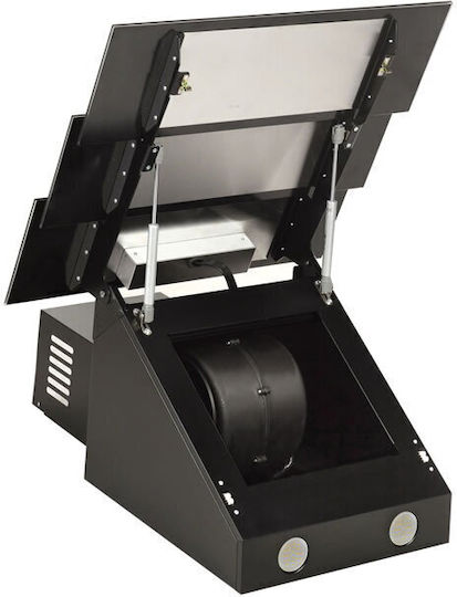 Tornado Megas 1200-60 LED Kamin-Dunstabzug 60cm Schwarz