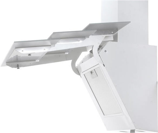 Tornado Megas 1200-60 LED Απορροφητήρας Καμινάδα 60cm Λευκός
