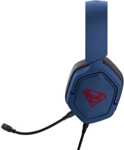 Trust Superman GXT416M Carus Over Ear Gaming Headset with Connection 3.5mm Blue