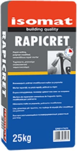 Isomat Rapicret Rapid-setting, Repair Mortar 031600251 25kg