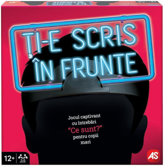 Joc de Societate It's Written On Your Forehead pentru 3-6 Jucători 12+ Ani AS