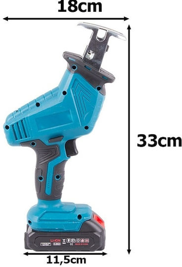 Ferăstrău de mână 18V 2x3Ah