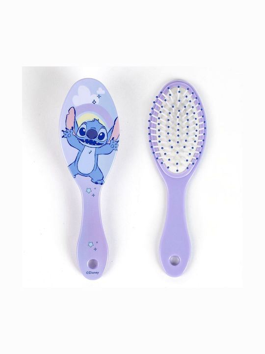 Kids Hair Brush Stitch Lilac