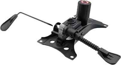 Set Pentru Scaun De Birou Metalic 4 Bucăți 25x15cm Negru