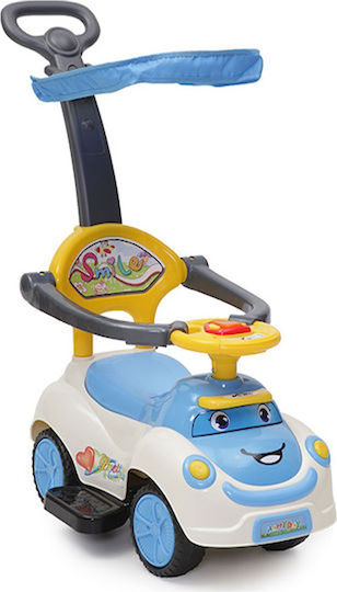 Cangaroo Smile Проходилка Количка Ride On за 6++ Месеца Бяла