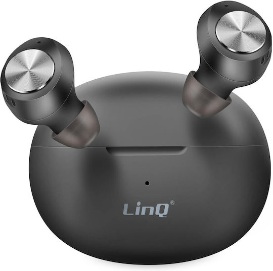 LinQ R9566 In-Ear Bluetooth-Freisprecheinrichtung Kopfhörer Schwarz