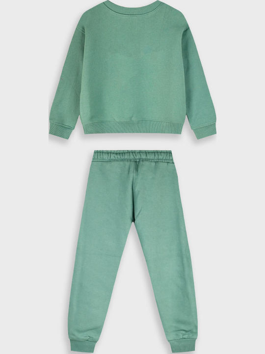 Kids Sweatpants Set Fuchsia 2pcs
