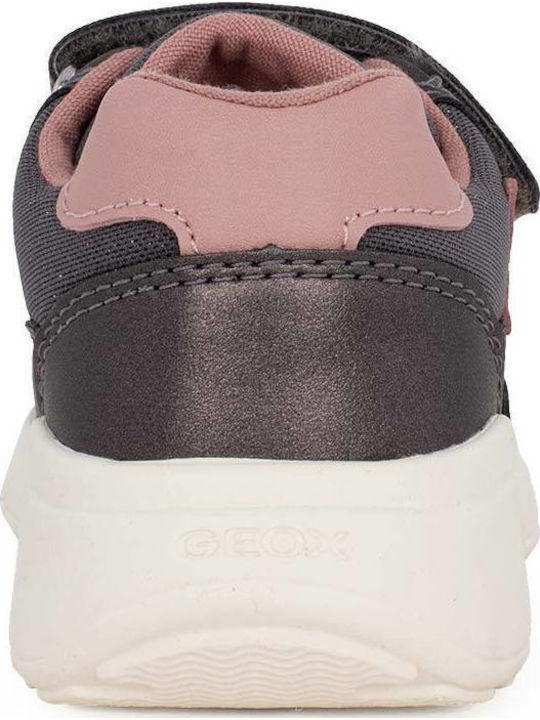 B Flexyper Kinder Sneaker Anatomisch mit Bügel- und Schleifenverschluss Grau
