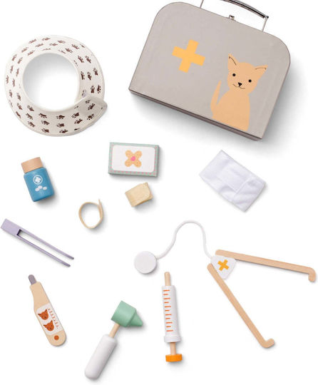 Kids Concept Παιδικό Ιατρικό Σετ από Ξύλο για 3+ Ετών