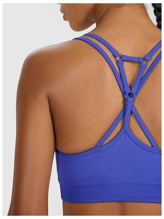 Women's Sports Bra without Padding Blue