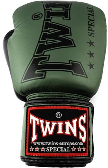Twins Special Boxing Gloves for Match Green
