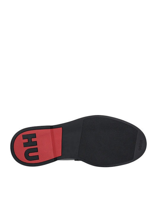 Lenner Δερμάτινα Ανδρικά Loafers σε Μαύρο Χρώμα