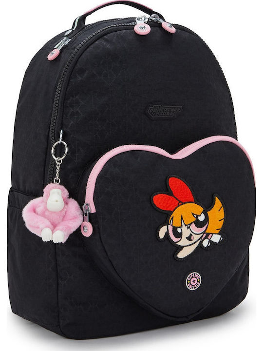 Kipling Ученическа Черна Раница