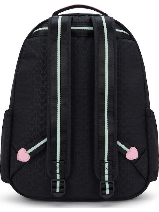 Kipling Ученическа Черна Раница