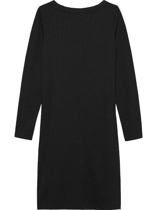 Children's Dress Long Sleeve Black