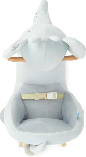 Bieco Schaukelndes Spielzeug Elefant für 9+ Monate Blau