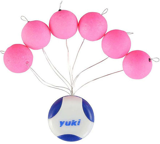 Φλοτεράκια Yuki Round Floating Beads Stopper Pfy-r05