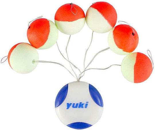 Yuki Round Floating Beads Stopper Floater Pfy-r02