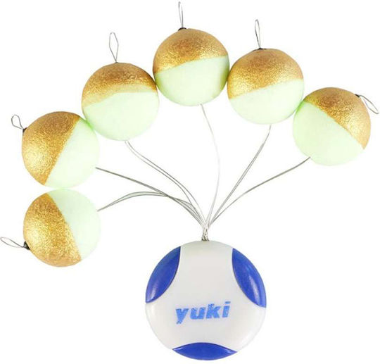 Φλοτεράκια Yuki Round Floating Beads Stopper Pfy-r07