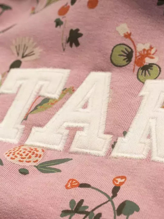 Kids Sweatpants Set Pink 2pcs Star