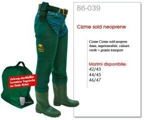 Behr 4 Mm Neoprene Sold Boots Transport Backpack Green