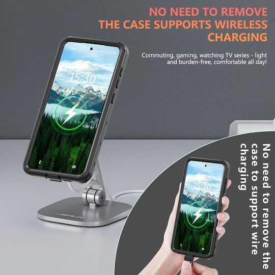 Redpepper IP68 Waterproof Case Samsung Galaxy S25 Edge 5G Black