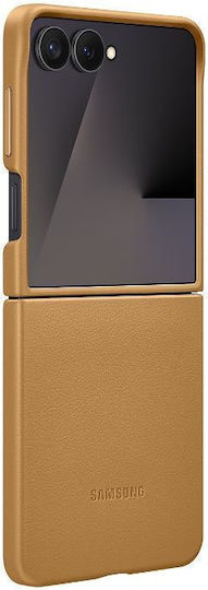 Samsung Book Leather Brown (Samsung Flip 7)