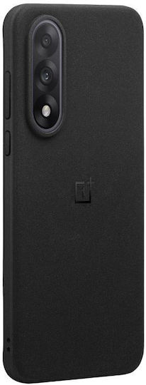 OnePlus Sandstone Magnetic Cover Задна корица Силикон / Пластмаса Черен (OnePlus Nord)