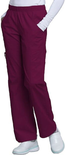 Cherokee WWE4005 Unisex Burgundy Medical Pants