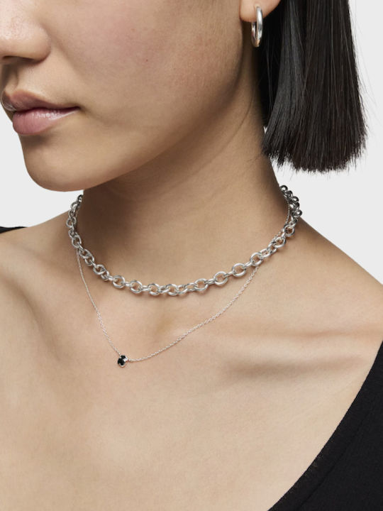 Tous Icon Color Necklace Choker from Silver