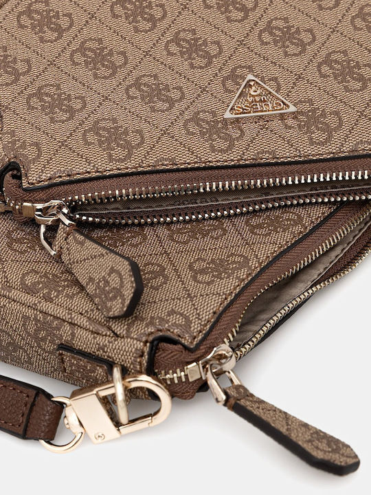 Logo Women's Bag Shoulder Brown