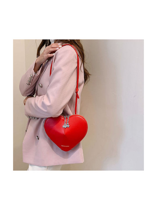 Damentasche Schultertasche Rot