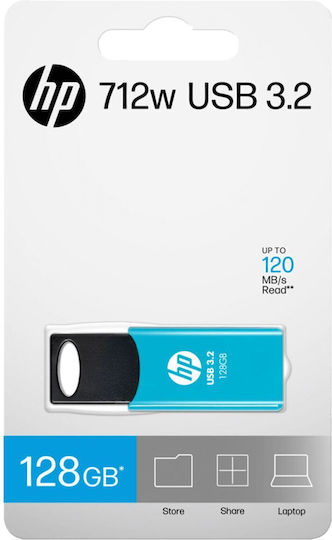 HP 128GB USB 3.2 Стик Син