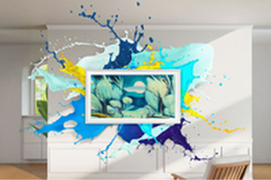 Samsung Smart Television 43" 4K UHD QLED The Frame LS03F HDR (2025)