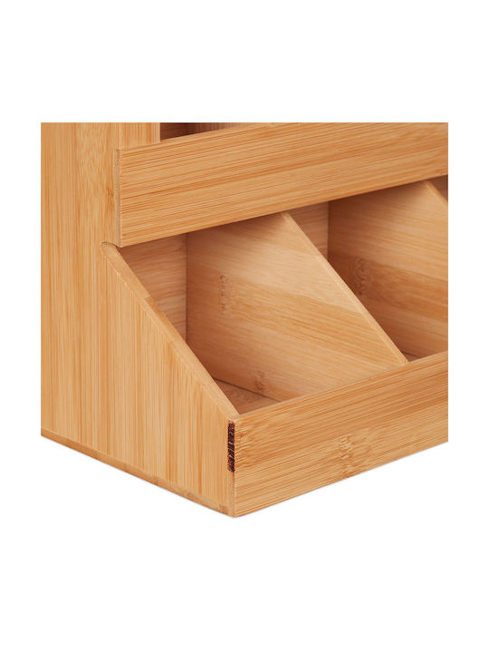 Relaxdays Relaxdays Holz Tischspiel Basis 29.5x34.5x17cm Braune